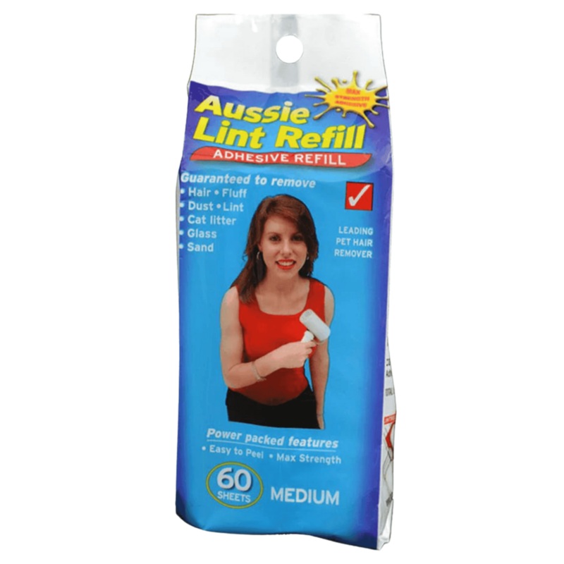 Aussie Lint Roller Refill|Medium|Large
