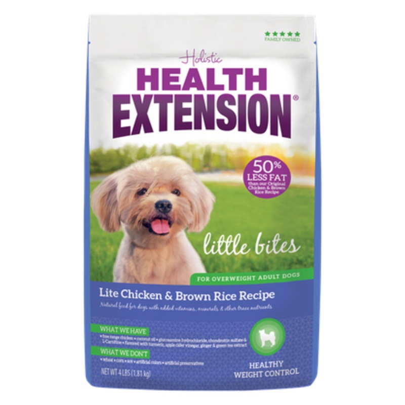 Health Extension Little Bites Lite Chicken and Brown Rice Dry Dog Food