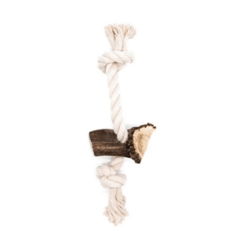 Rope Toy with String Antler Easy Small 30cm Rope 1cm