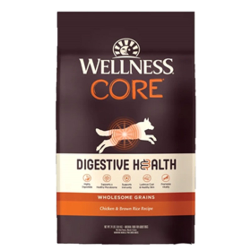 Wellness CORE Digestive Health for Dogs Chicken & Brown Rice Recipe