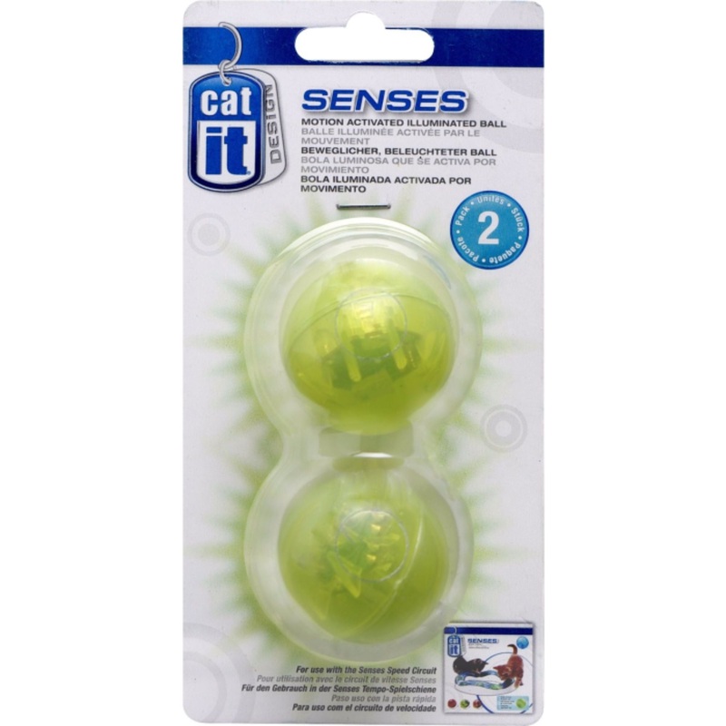 Catit Senses Flash Speed Ball – 2 Pack