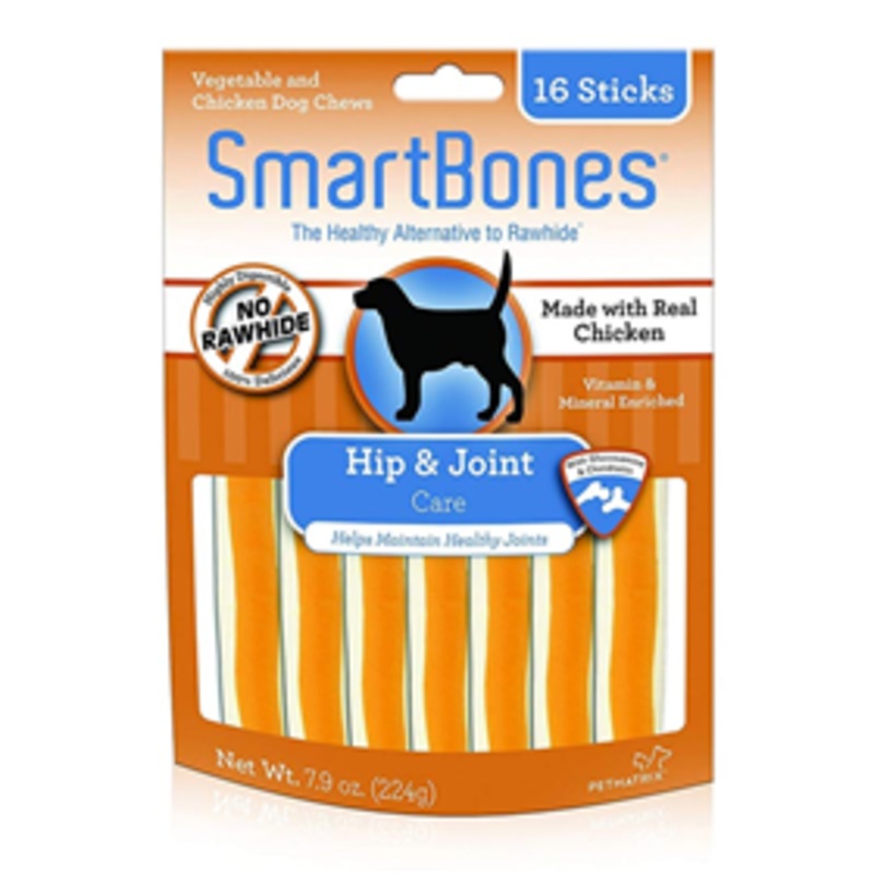 SmartBones Benefit Chews Hip & Joint Care Vegetable & Chicken 16pk