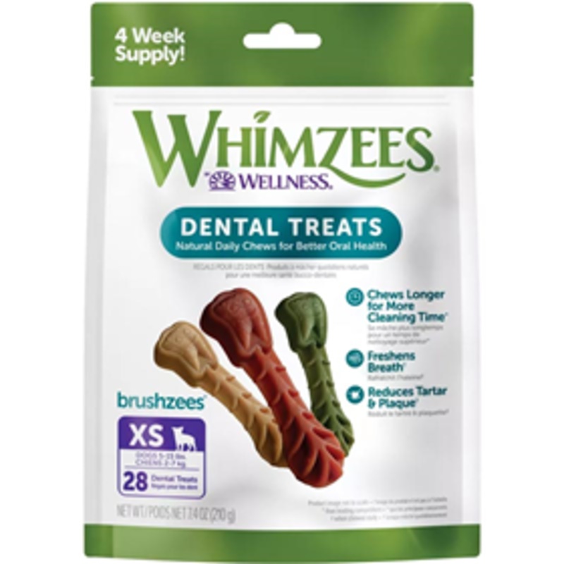 WHIMZEES Brushzees Daily Dental Treats for Dogs