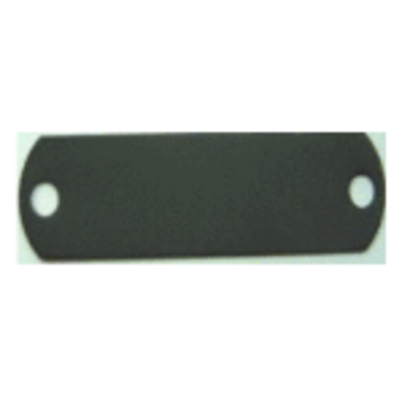 Black Rectangle I.D Tag 5.5×1.4cm