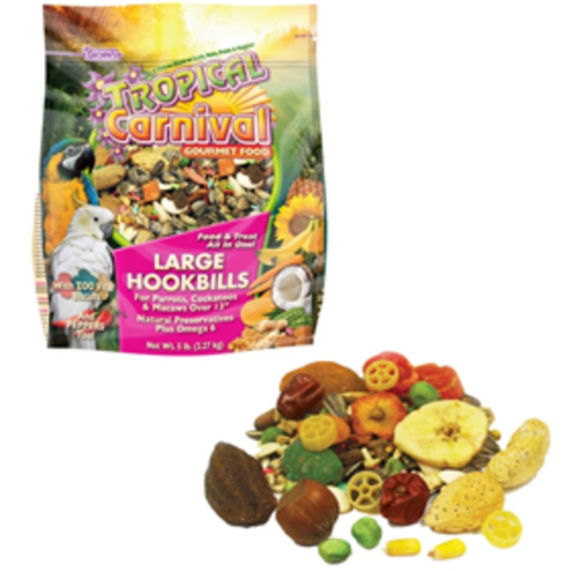 FM Brown’s Tropical Carnival for Large Hookbills 5 lbs.