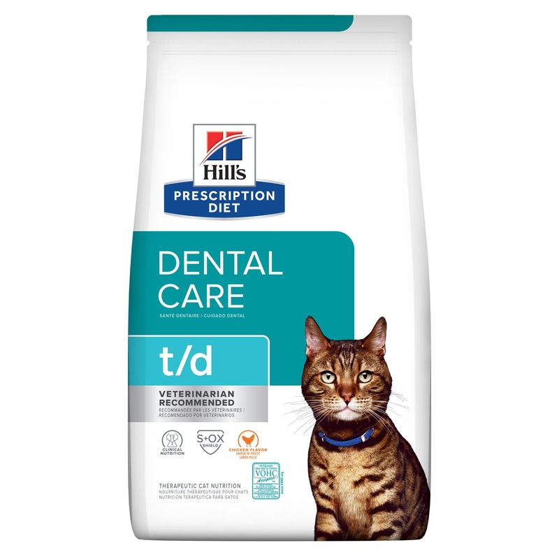 Hill’s Prescription Diet t/d Dental Care Dry Cat Food