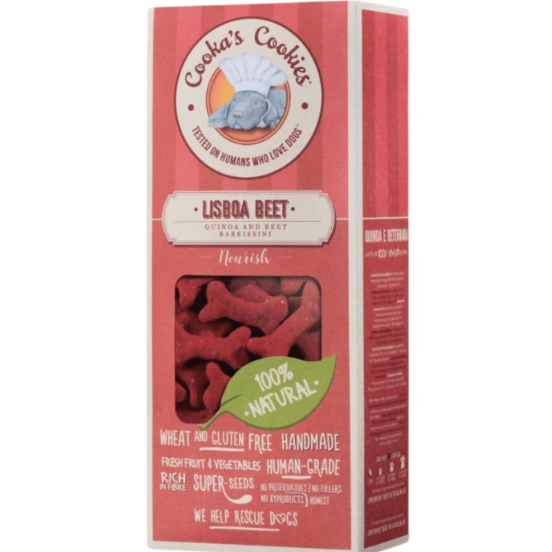 Cookas Cookies  Lisboa Beet Beetroot and Quinoa 100g