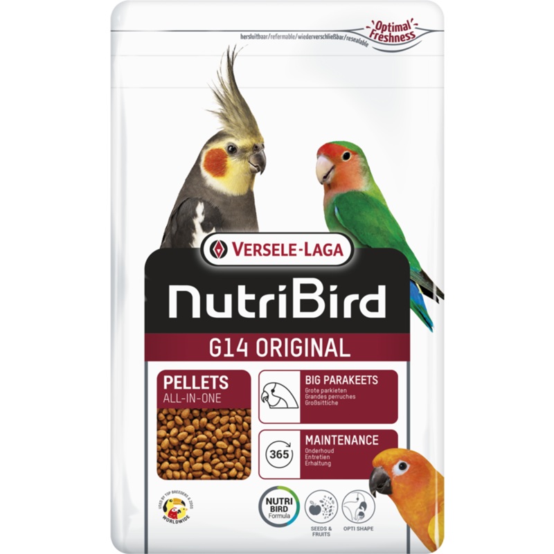 Versele-Laga NutriBird G14 Original Pellets – Big Parakeets 1kg