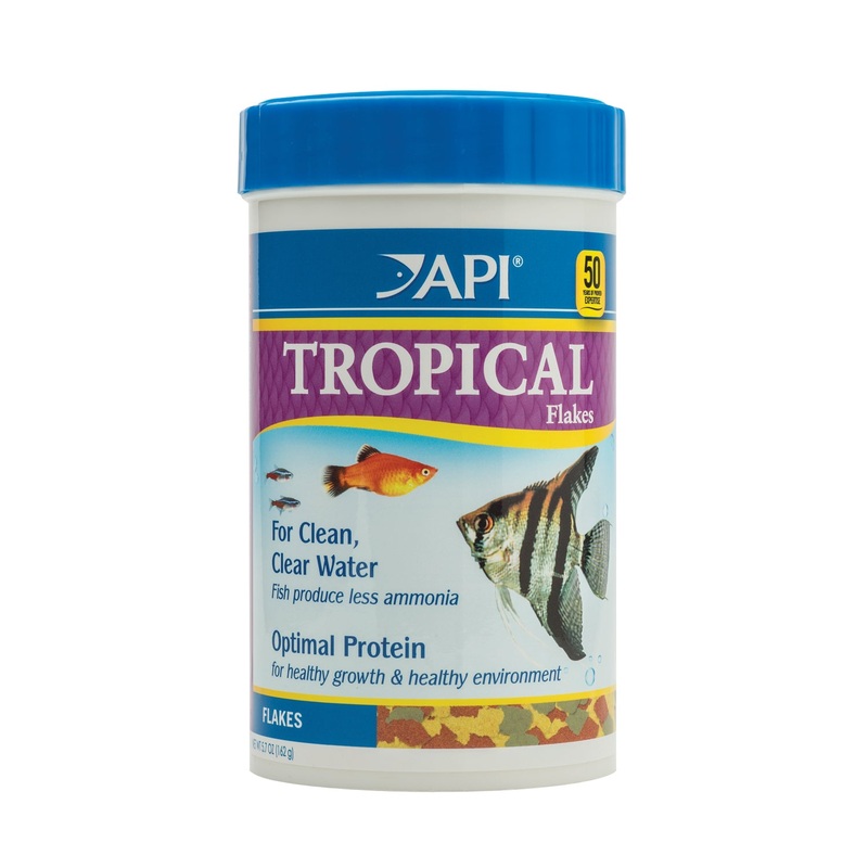 API Tropical Flake Food|31g|162g
