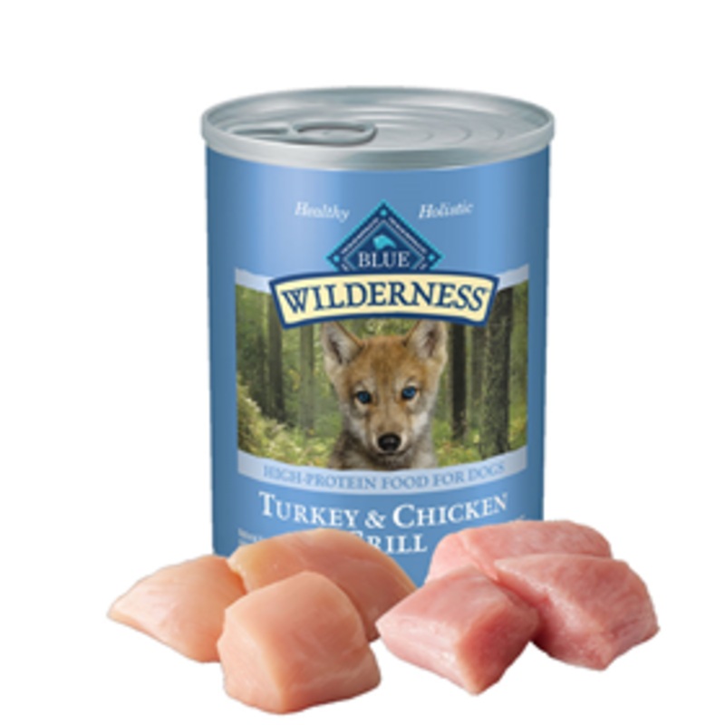Blue Buffalo Blue Wilderness Puppy Turkey & Chicken Grill 12.5 oz