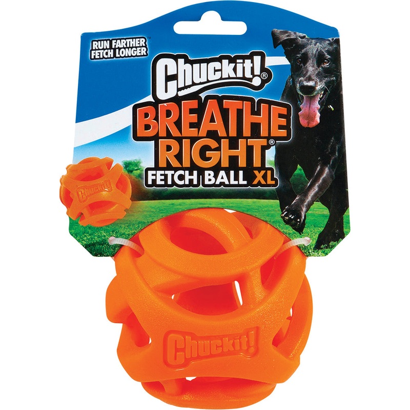 Chuckit! Breathe Right Fetch Ball Dog Toy X Large 1 Pack