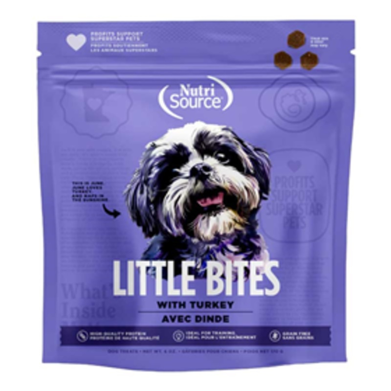 NutriSource Grain Free Turkey Little Bites 6oz