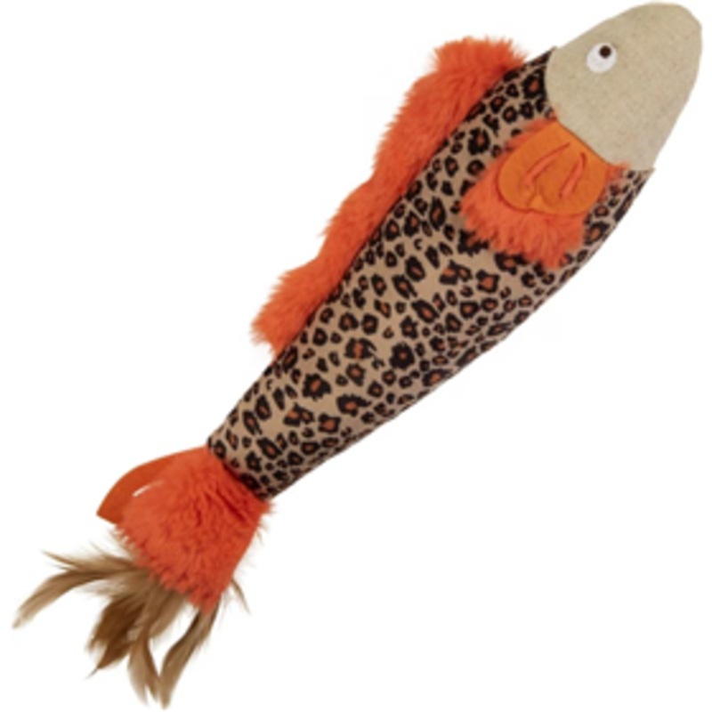 SmartyKat Instincts Fin Frenzy Plush Kicker Cat Toy
