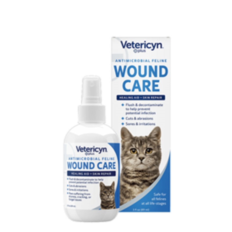 Vetericyn Plus Feline Wound & Skin Care 3oz