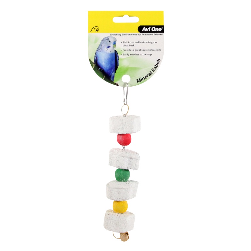 Avi One Bird Toy Mineral Flower Kabob
