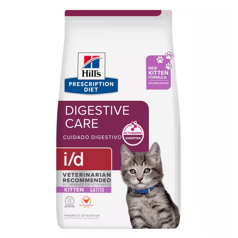 Hills Prescription Diet i/d Chicken Flavour Dry Kitten Food 1.8kg