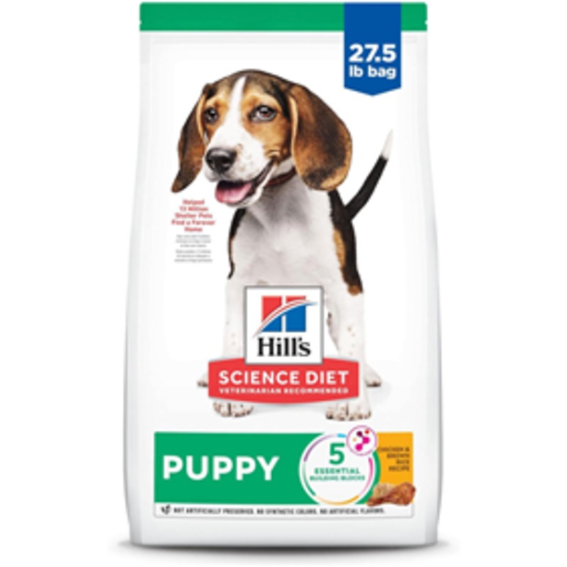 Hills Science Diet Puppy Chicken Meal & Brown Rice Recipe Dry Dog Food