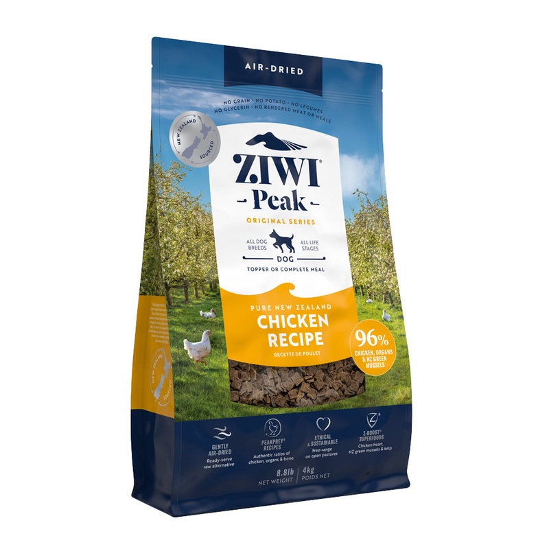 Ziwi Peak Air Dried Free Range Chicken for Dogs