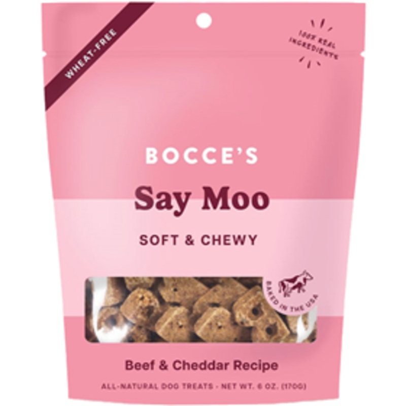 Bocce’s Say Moo Soft & Chewy Treats 6 oz