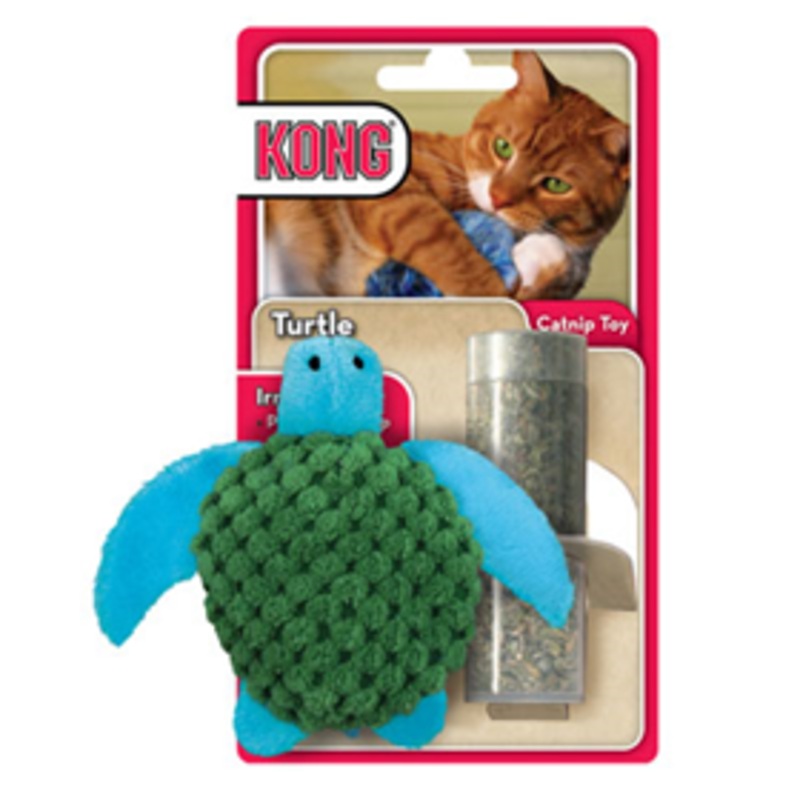 KONG Turtle Refillable Cat Toy