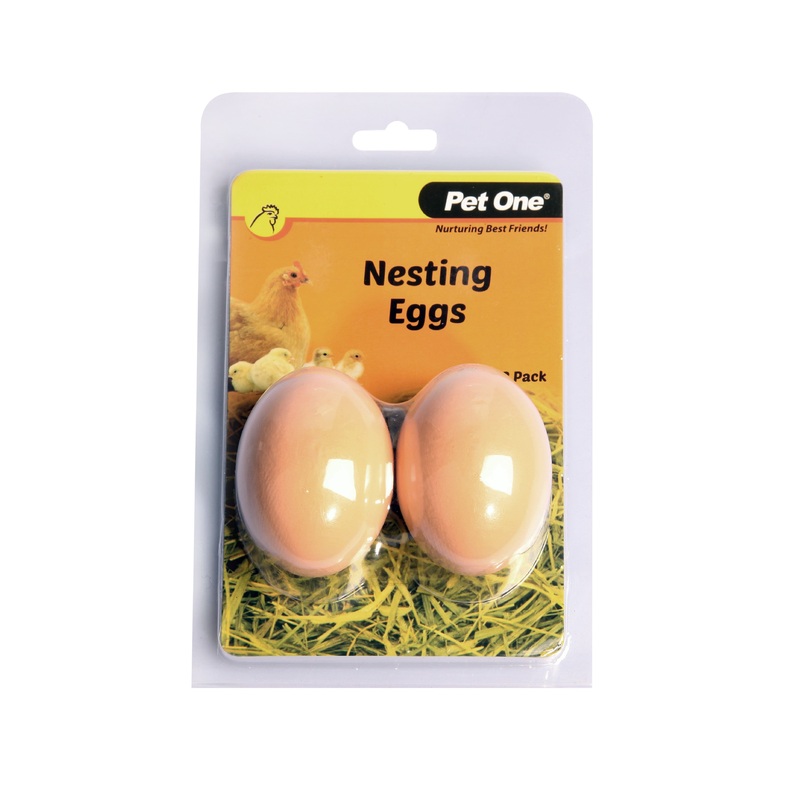 Pet One Nesting Eggs 2pk