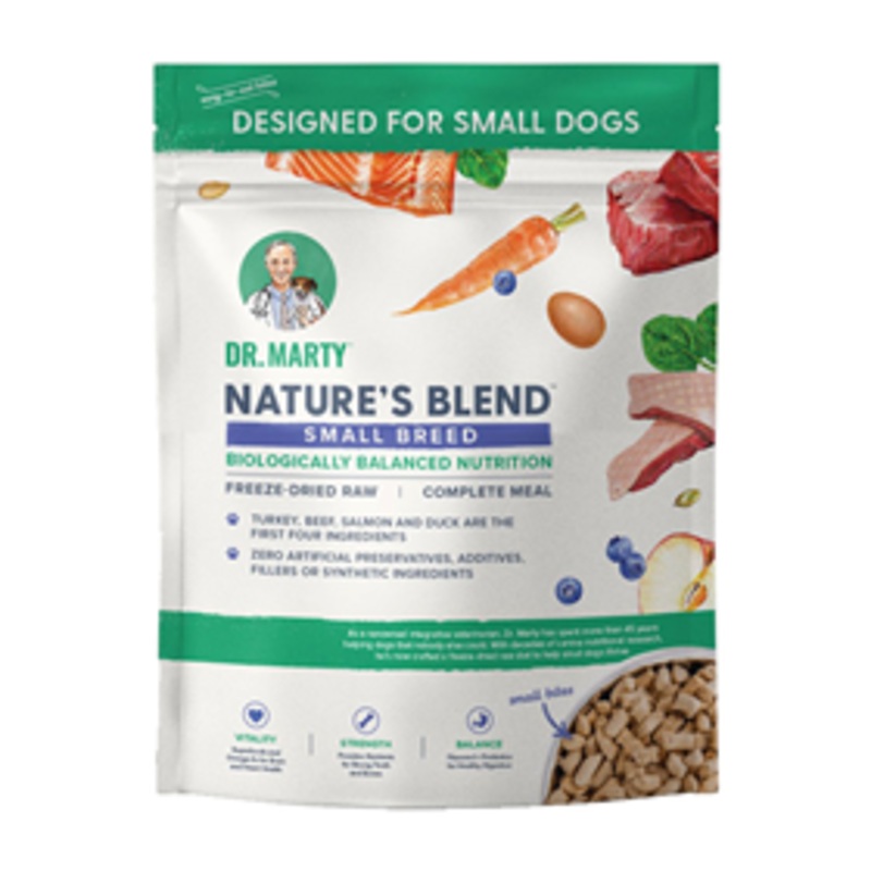 Dr. Marty Nature’s Blend Small Breed Freeze-Dried Raw Complete Meal 6 oz.