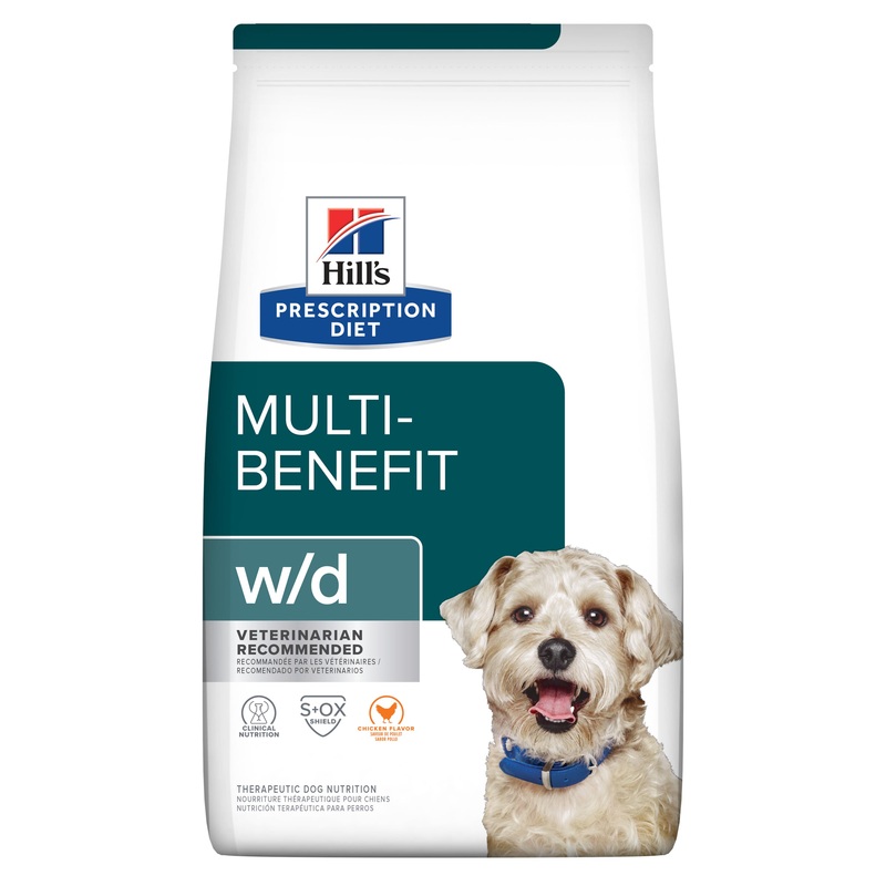 Hill’s Prescription Diet w/d Multi-Benefit Dry Dog Food
