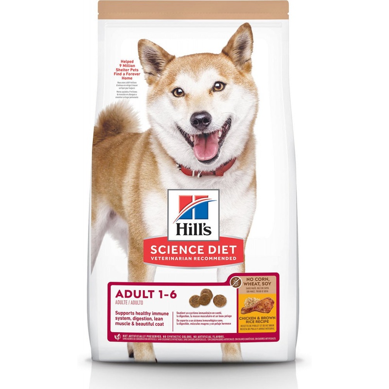 Hill’s Science Diet No Corn, Wheat, Soy Chicken Adult Dry Dog Food