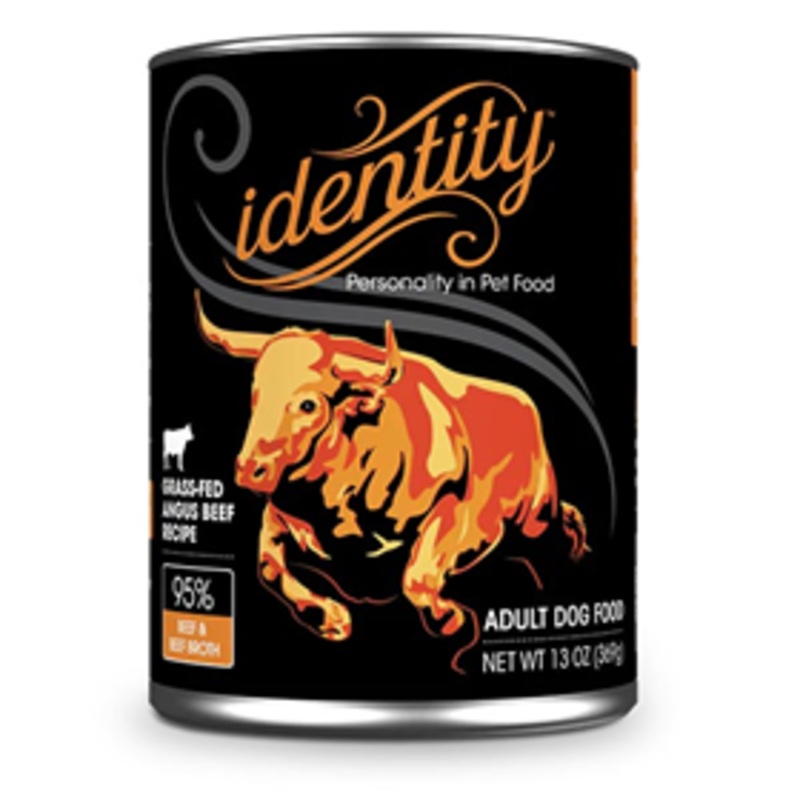Identity 95% Grass-Fed Angus Beef Recipe Adult Dog Food 13 oz.