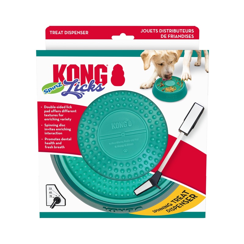 KONG Licks Spinz|Small|Large