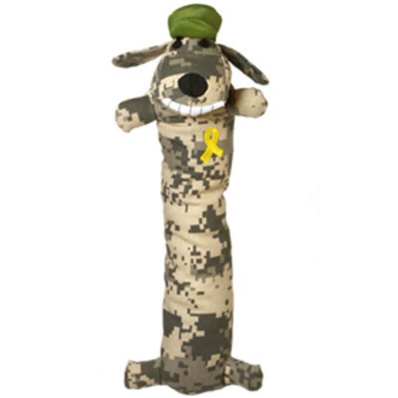 Multipet Support our Troops Loofa Dog