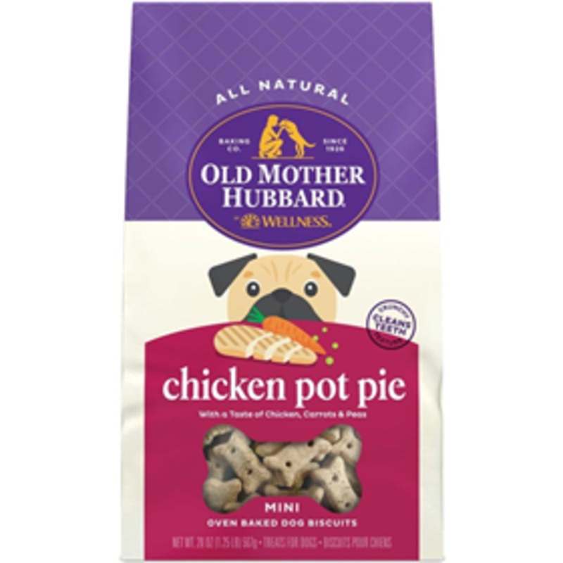 Old Mother Hubbard Dog Biscuits Chicken Pot Pie Mini 20 oz
