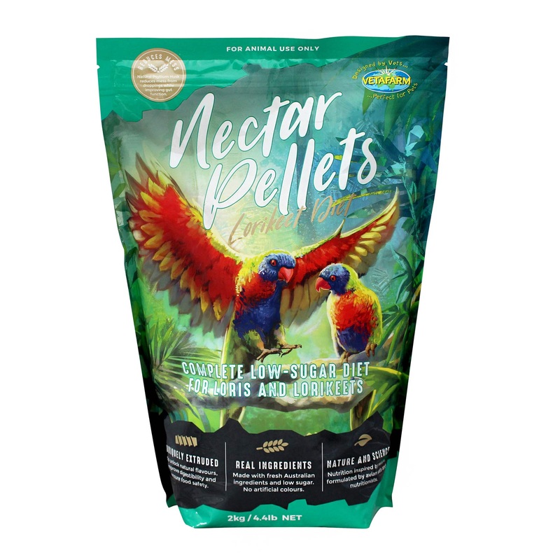 Vetafarm Nectar Pellets Lorikeet Bird Food