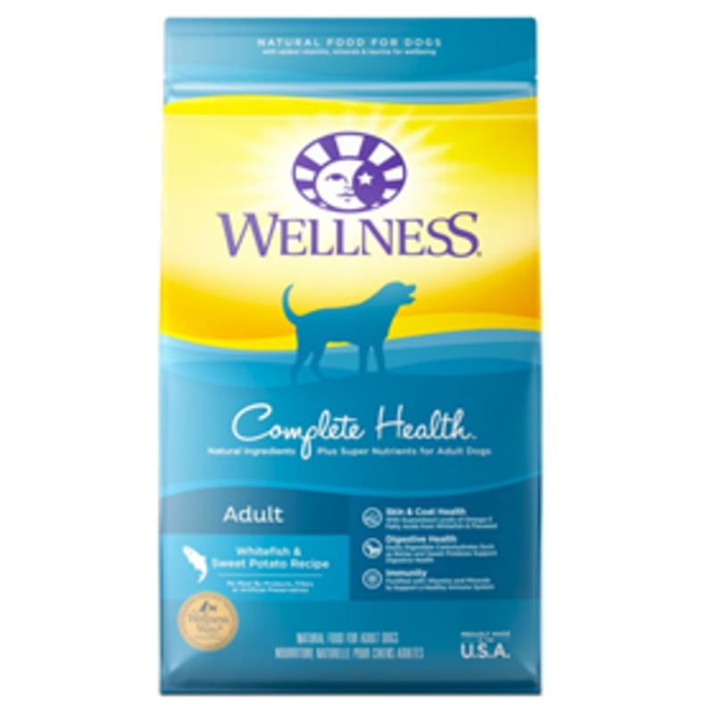 Wellness Complete Health Adult Whitefish & Sweet Potato Recipe Dry Dog Food