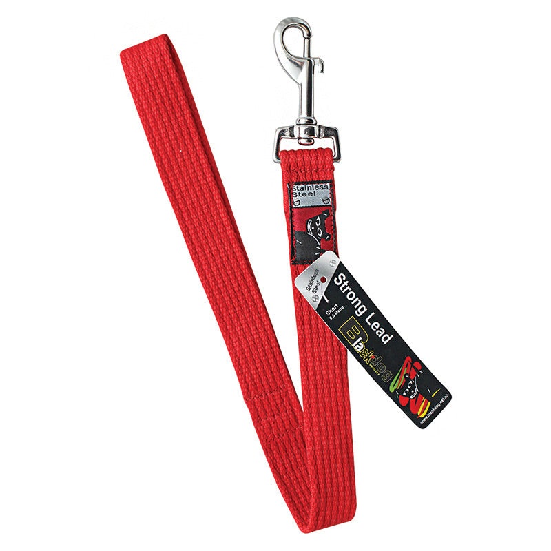 Black Dog Wear Strong Lead Short 0.5m – Stainless Steel