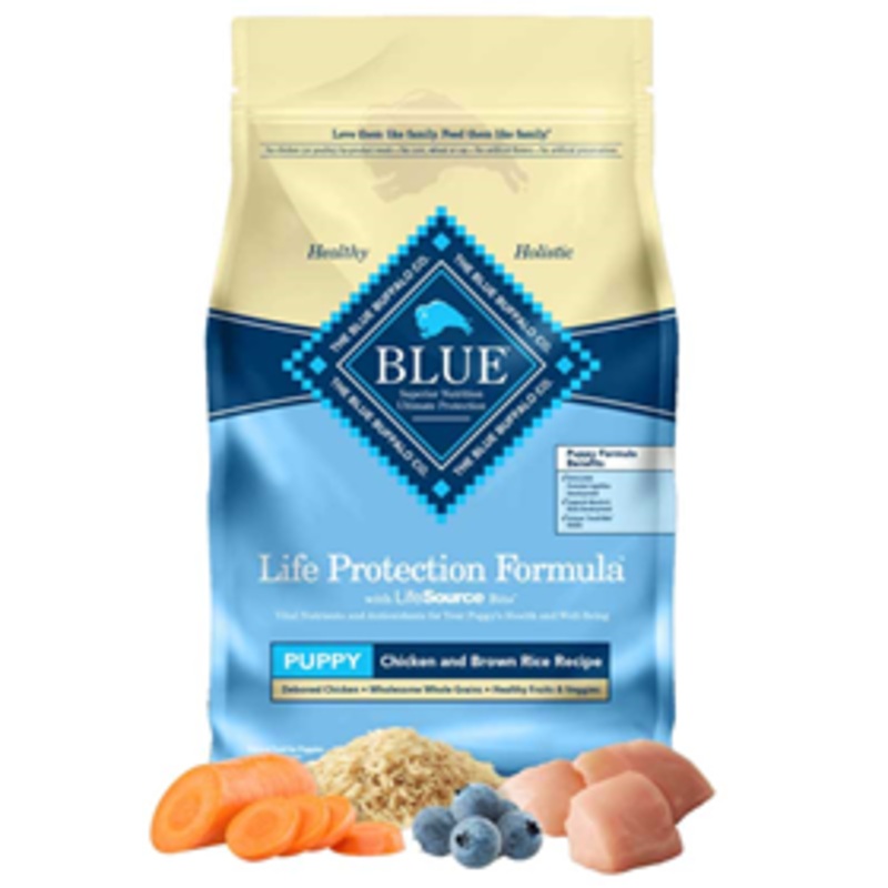 Blue Buffalo BLUE Life Protection Formula Chicken & Brown Rice Puppy Dog Food