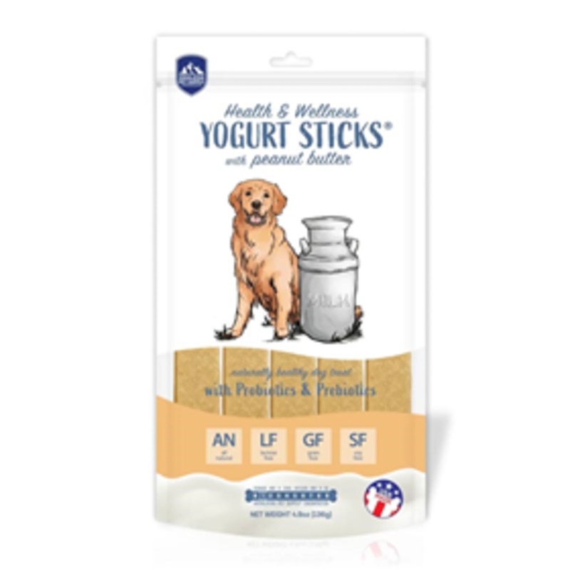 Himalayan Pet Supply Health & Wellness Yogurt Sticks with Peanut Butter 4.8 oz.