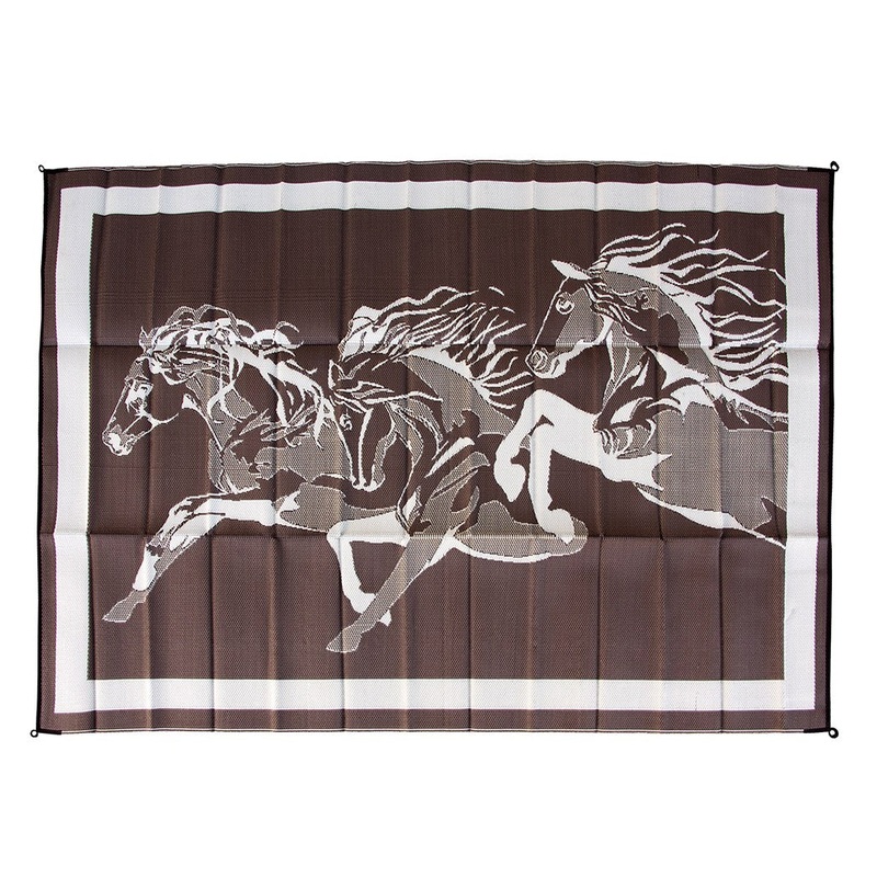 Outdoor Floor Mat – Reversible Horse Design