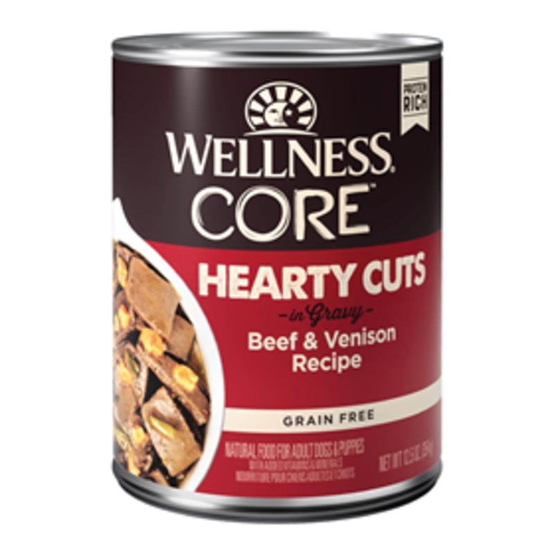 Wellness CORE Hearty Cuts Beef & Venison Dog