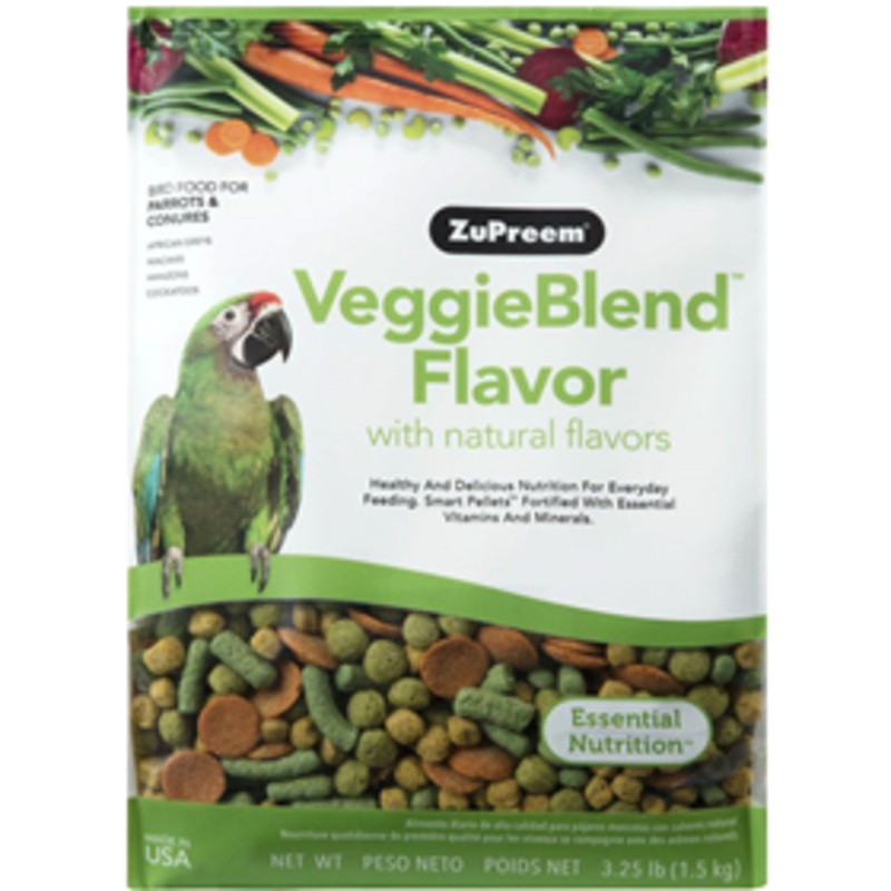 Zupreem Veggieblend with Nautral Flavors 3.25lbs