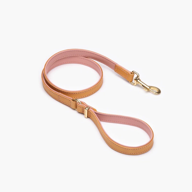 EzyDog Oxford Leather Classic Two Tone Dog Leash