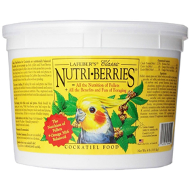 Lafeber’s Nutri Berries Cockatiel 3.25- 4 Lbs