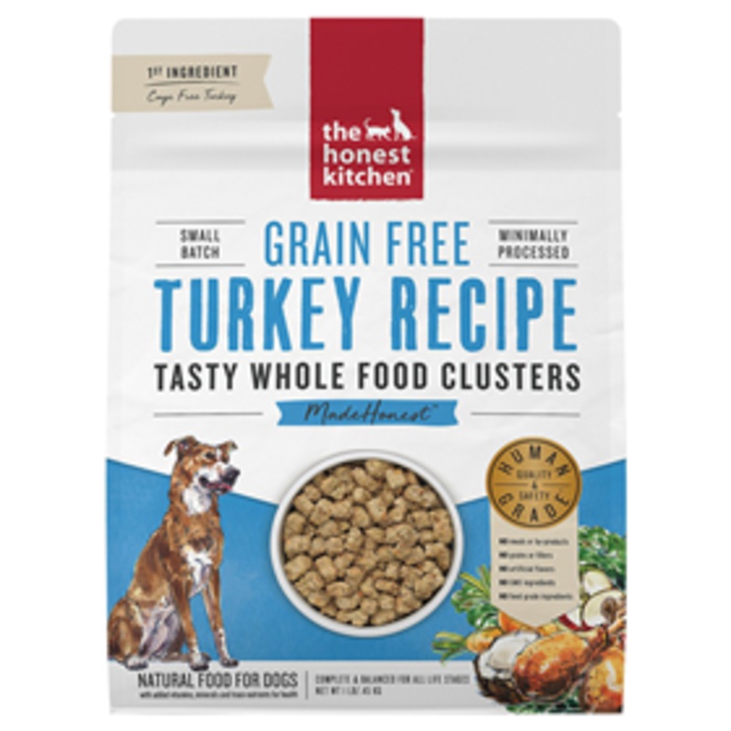 The Honest Kitchen Grain Free Whole Food Clusters Turkey Recipe