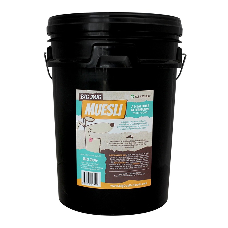 Big Dog Muesli Raw Meat Diet Supplement for Dogs