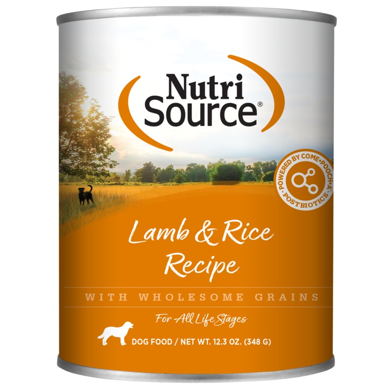 NutriSource Adult Lamb & Rice Canned Dog Food