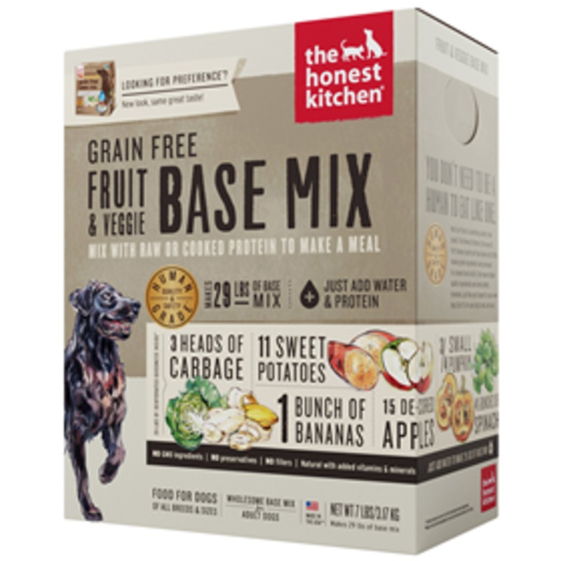 The Honest Kitchen Dehydrated Grain Free Fruit & Veggie Base Mix