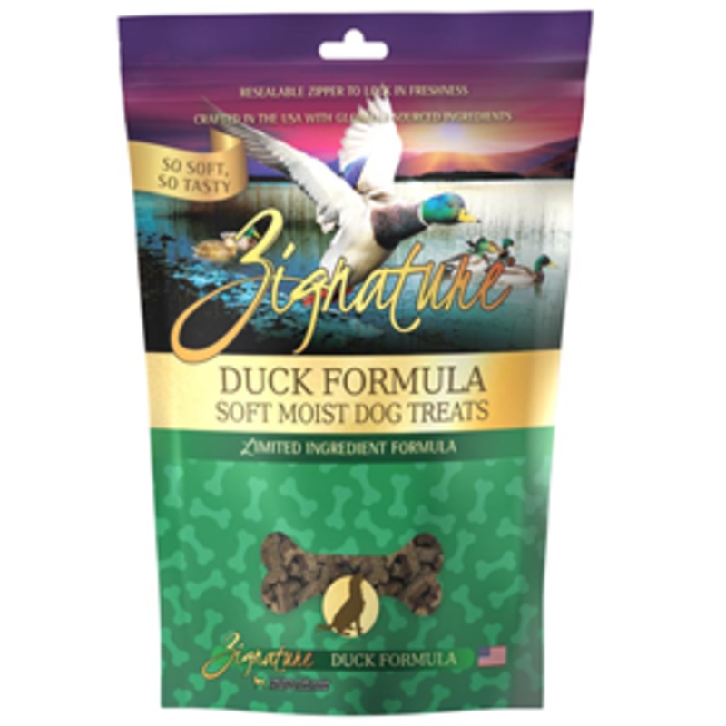 Zignature Duck Soft Moist Treat 4oz