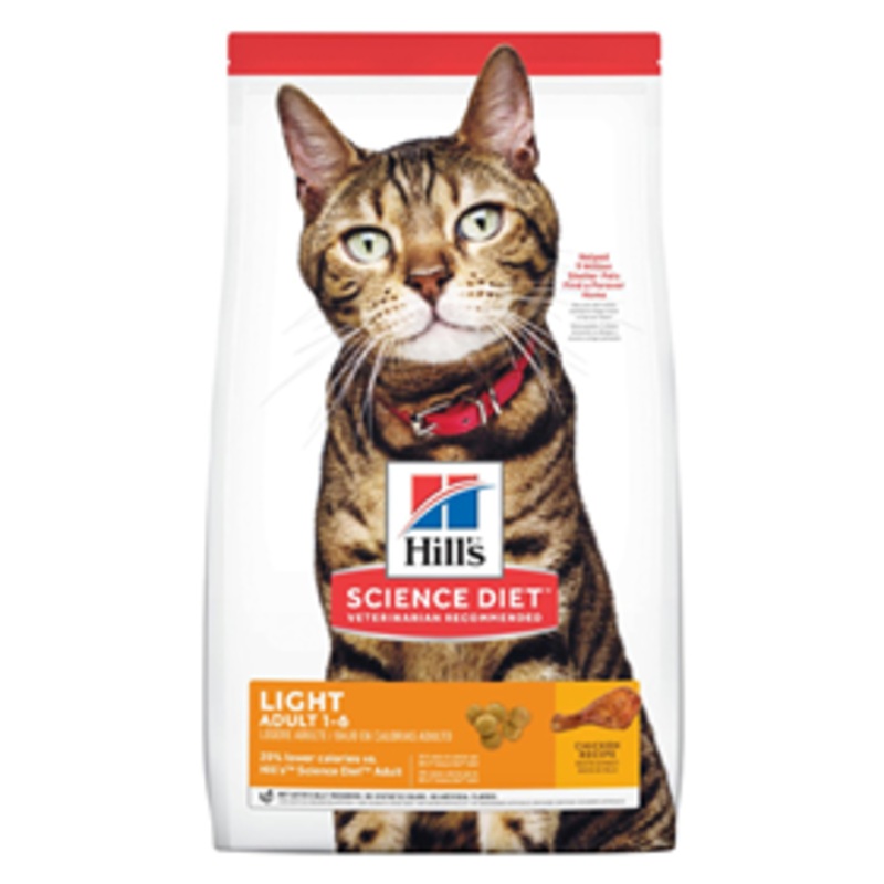 Hill’s Science Diet Light Adult Dry Cat Food 16 lbs.