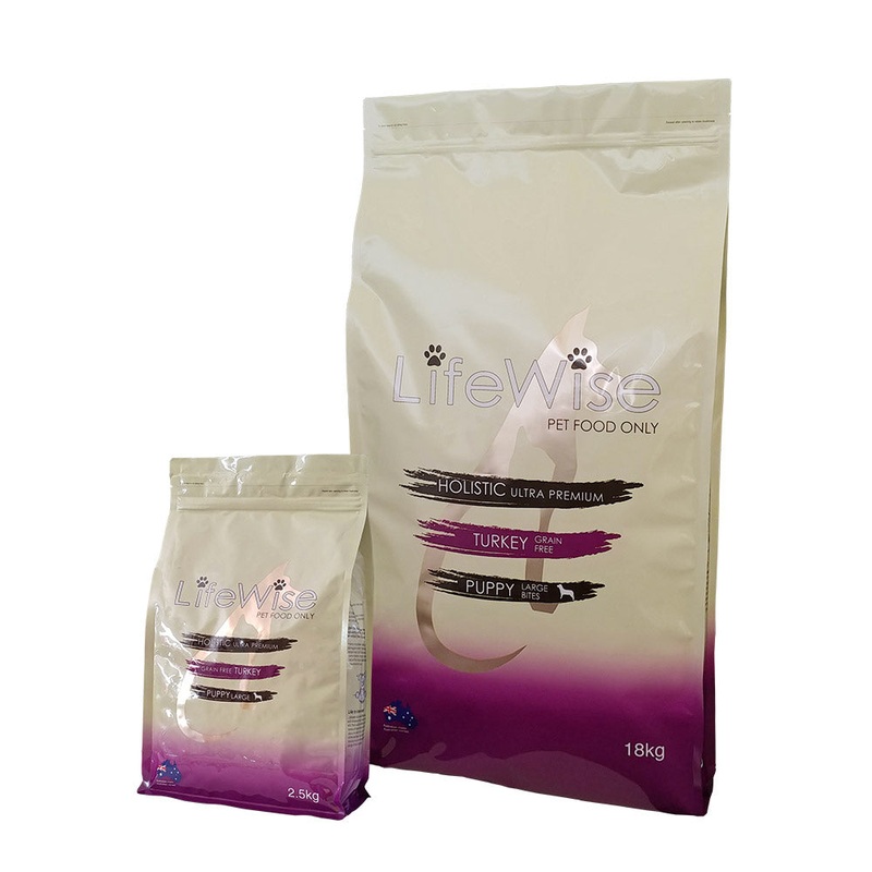 LifeWise Holistic Puppy (Stage 3) Grain Free Turkey Large Bites