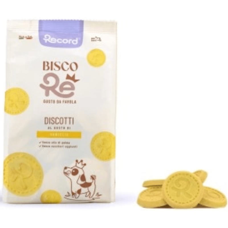 Record BiscoRe Vanilla Discotti Dog Biscuits 400gr